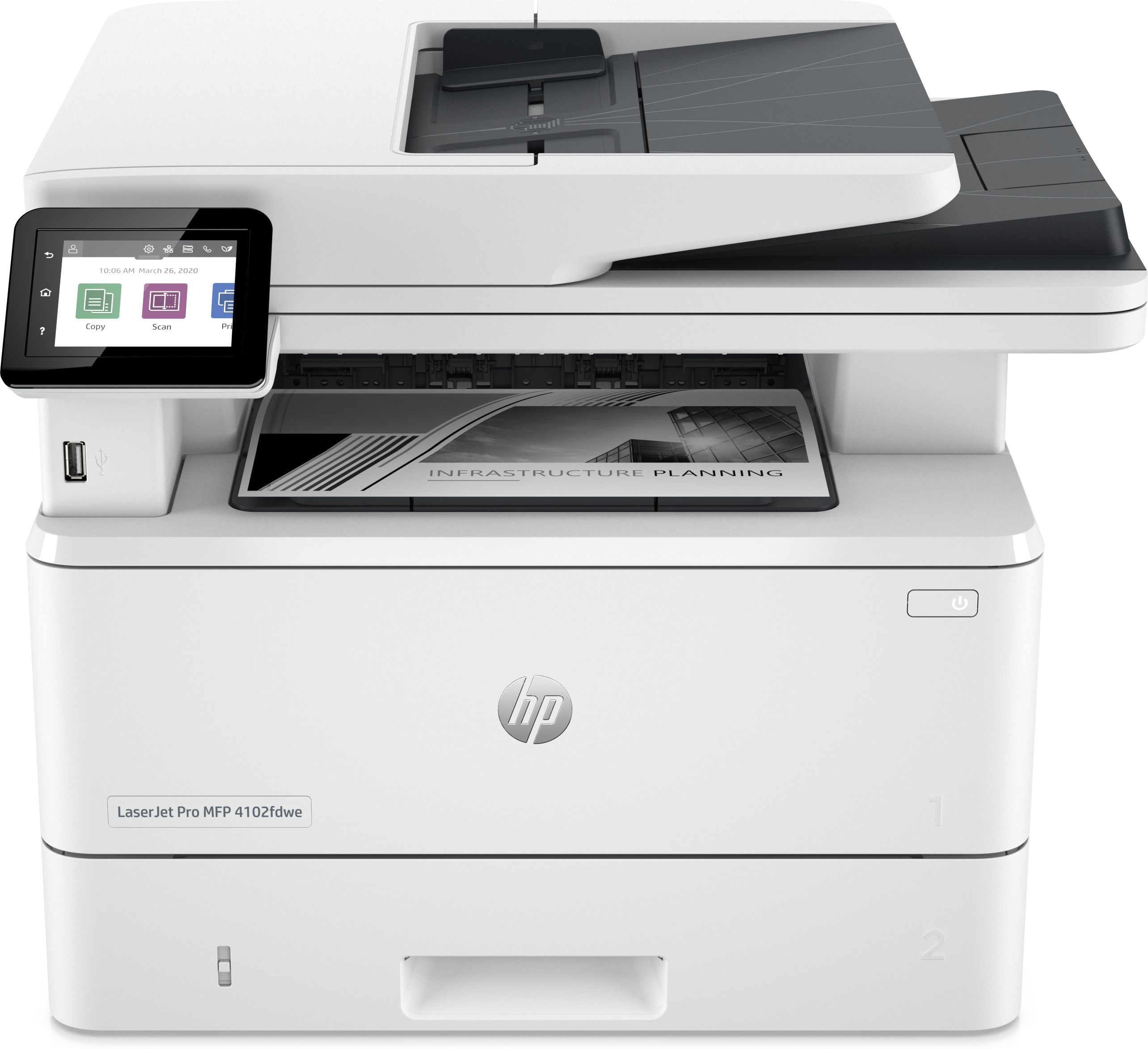 HP LaserJet Pro MFP 4102fdwe - multifunction printer - B/W - with HP+